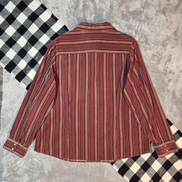 1X | Jessica | Long Sleeved Button Down Shirt - Picture 3 of 5